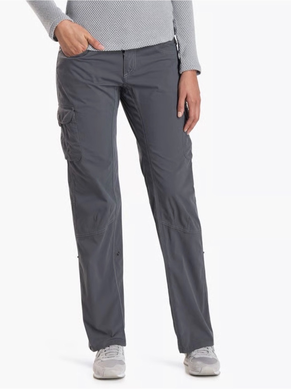 Kuhl Splash Roll-Up Pant in Shadow Gray Women’s 12